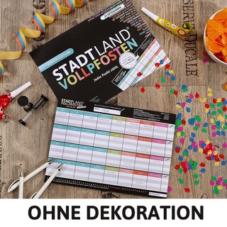 DENKRIESEN - STADT LAND VOLLPFOSTEN� - A4-DOPPELPACK - JUNIOR + DO IT YOURSELF