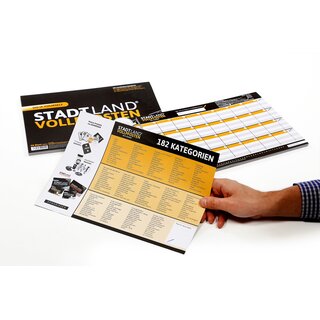 DENKRIESEN - STADT LAND VOLLPFOSTEN� - A4-DOPPELPACK - JUNIOR + DO IT YOURSELF