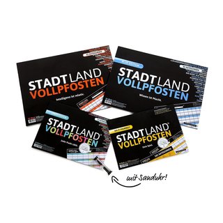 DENKRIESEN - STADT LAND VOLLPFOSTEN� - FAMILY-PACK mit...