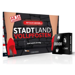 DENKRIESEN - PARTY PACK - STADT LAND VOLLPFOSTEN ROTLICHT...